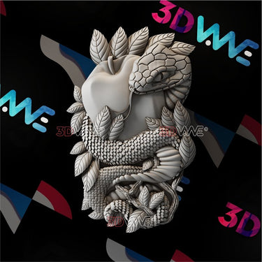 SNAKE 3d stl 3DWave.us